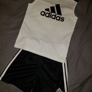 Adidas tank and short set
